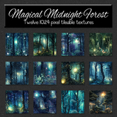 *Wallflowers* Magical Midnight Forest