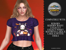 {DE} Nezuko Halloween- Crop Top