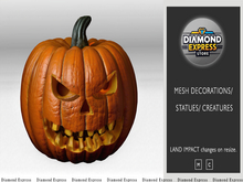 {DE} Halloween Fierce Pumpkin – 3D Mesh