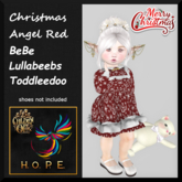 H.O.P.E. Christmas Angels Red