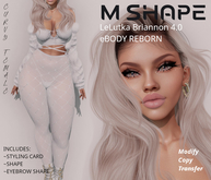 M Shape LeLUTKA Briannon eBODY REBORN Curvy Female