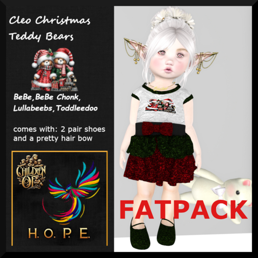 H.O.P.E. Cleo Christmas Outfit FATPACK