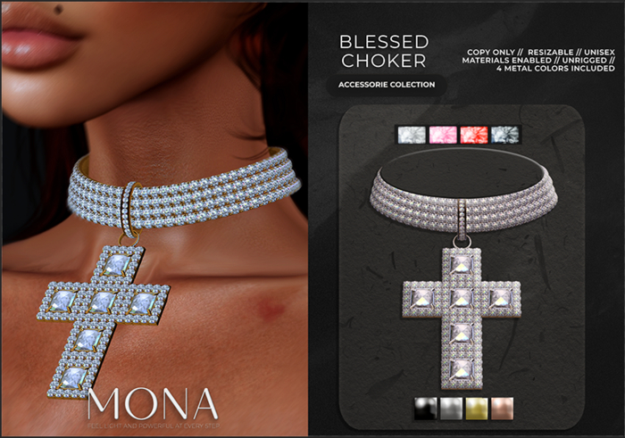 MONA - Blessed Choker - FATPACK (AutoUnpack)