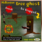 Halloween Trick Tree Ghost