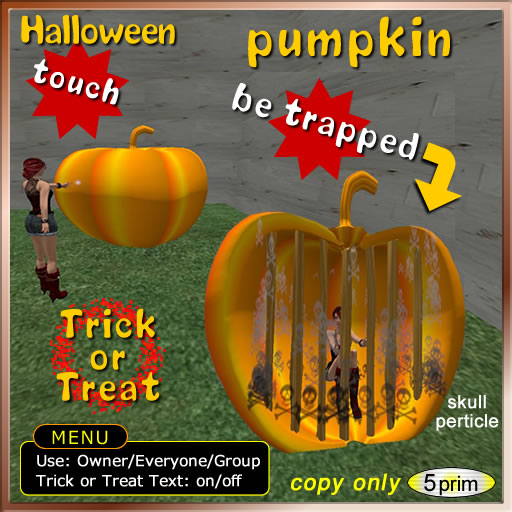 Halloween Trick Pumpkin