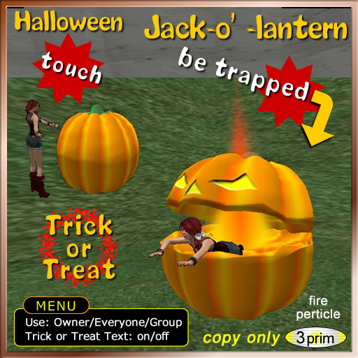 Halloween Trick Jack-o'-lantern