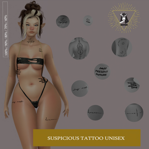 SERPENS.Suspicious Tattoo Unisex