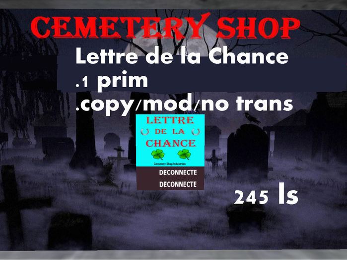 Lettre de la Chance (box)