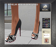 BCD Amelia Heels Textured DEMO