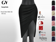 GV21706 Pencil Skirt with Slit