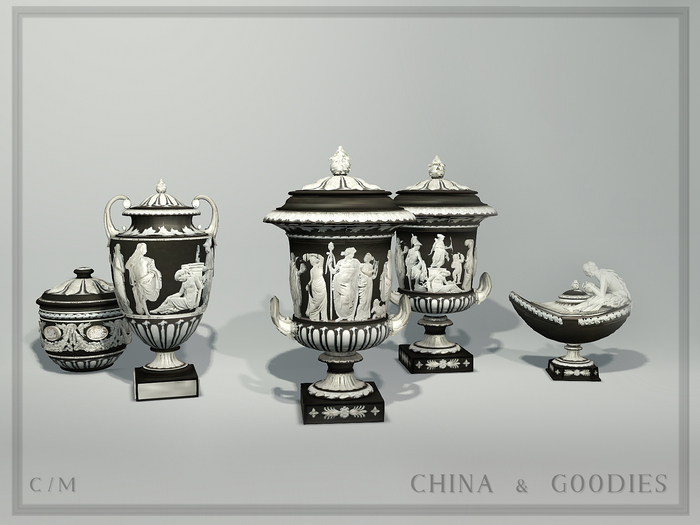 Wedgwood Collection / BLACK -C&G-