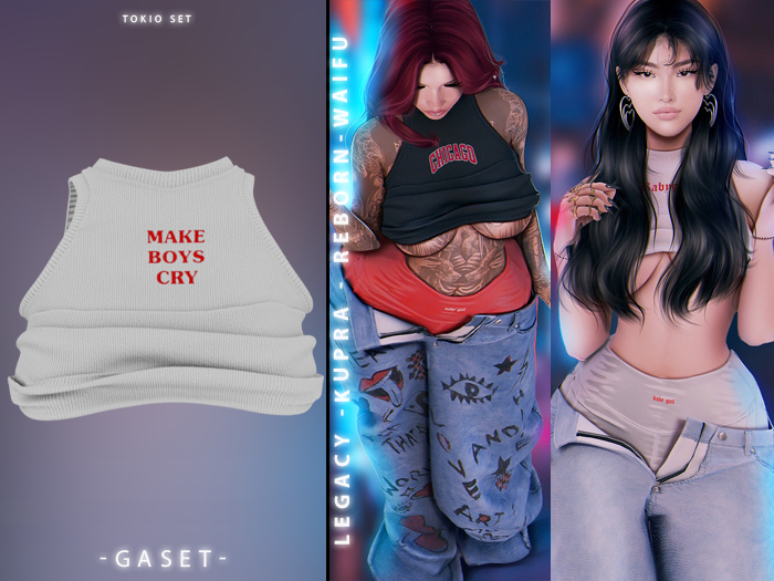 GASET - MAKE BOYS TOKIO TOP