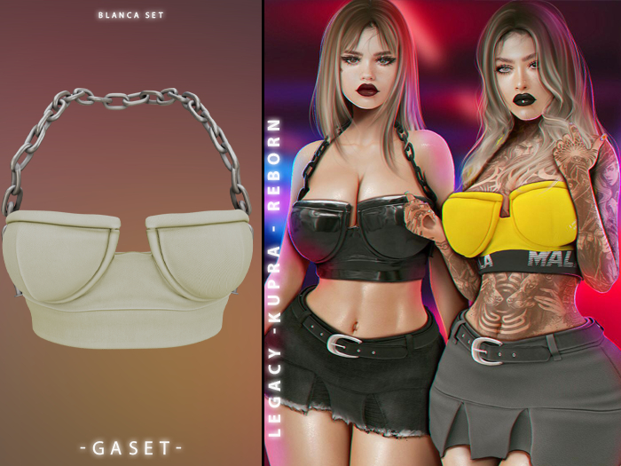 GASET - LIME BLANCA TOP