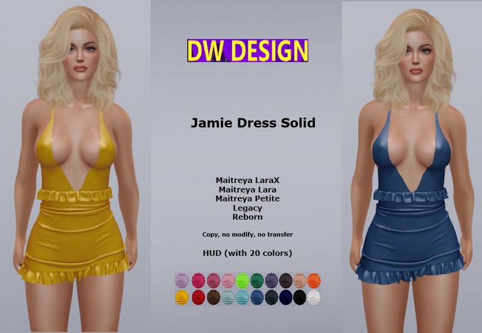 DW - Jamie Dress Solid