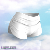 White Scrunchy Shorts Legacy