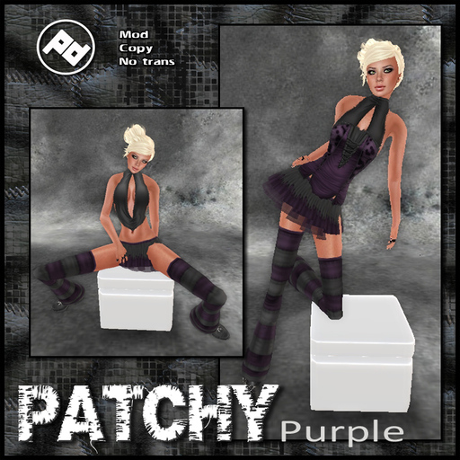 ::Poised:: Patchy Purple