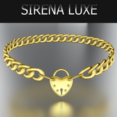 Gold Heart Locket Necklace