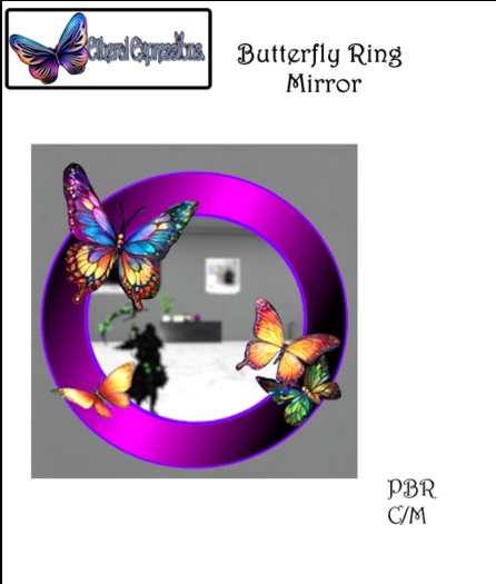 Butterfly Ring Mirror.