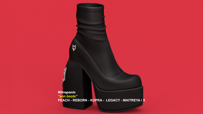 Nitropanic_ANN Boots (BLACK) ADD