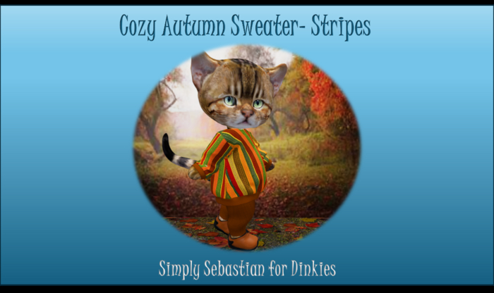 Cozy Autumn Sweater -  Stripes