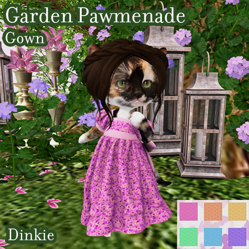 Garden Pawmenade Gown BOXED