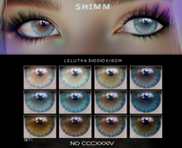 S H I M M  /  Lelutka Eyes Applier ~ BOM / CCCXXXIV SET I