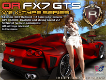 OR FX7 GTS V12 X-TYPE SERIES