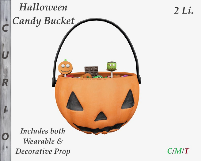 Candy Pumpkin Bucket