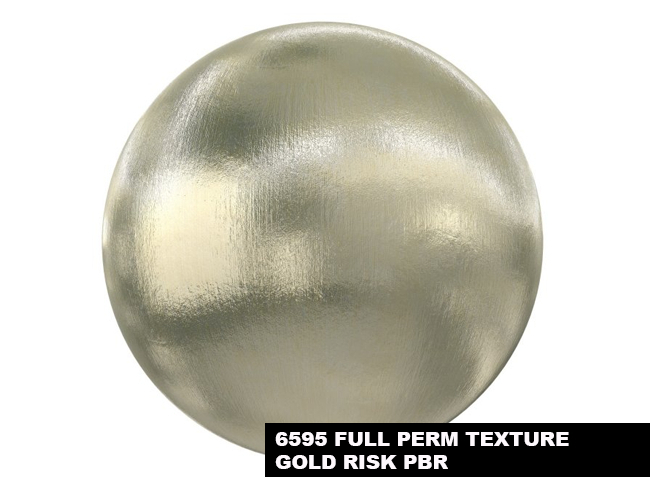 6595 FULL PERM TEXTURE GOLD RISK PBR