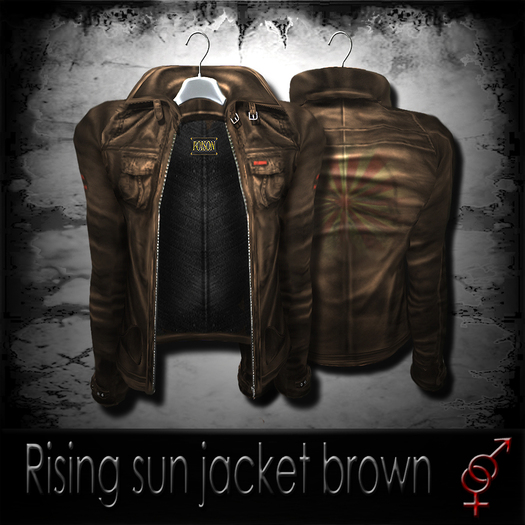 >>>Poison<<< Rising sun jacket_brown PROMO PROMOCION OFFER OFERTA