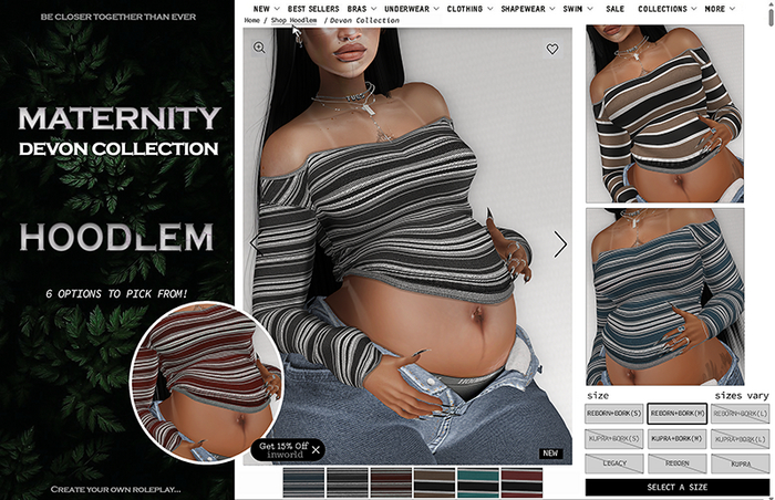 Hoodlem - Maternity Devon Collection Fatpack(REBORN/KUPRA+BORK)