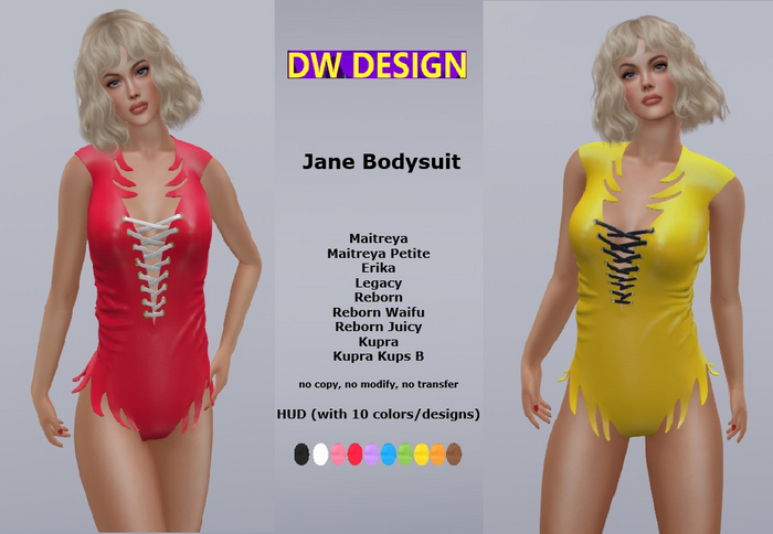 DEMO DW - Jane Bodysuit