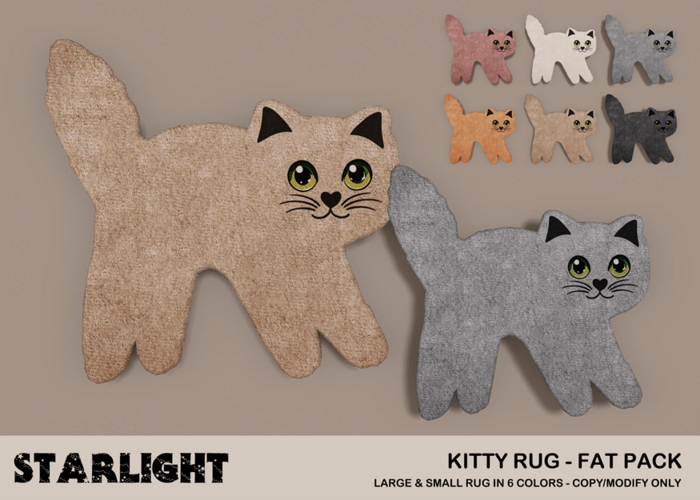 :: SA ::  Kitty Rug - Fat Pack