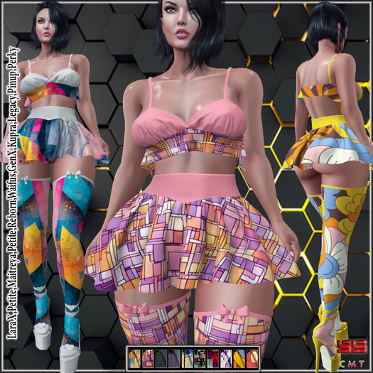 PROMO-[SS] Manon Outfit Patern Pack [ 12 mesh size ]