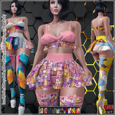 PROMO-[SS] Manon Outfit Patern Pack [ 12 mesh size ]