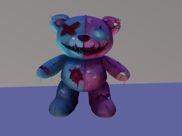 Crazy Bear Plush