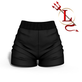 Black Waist Shorts Kupra