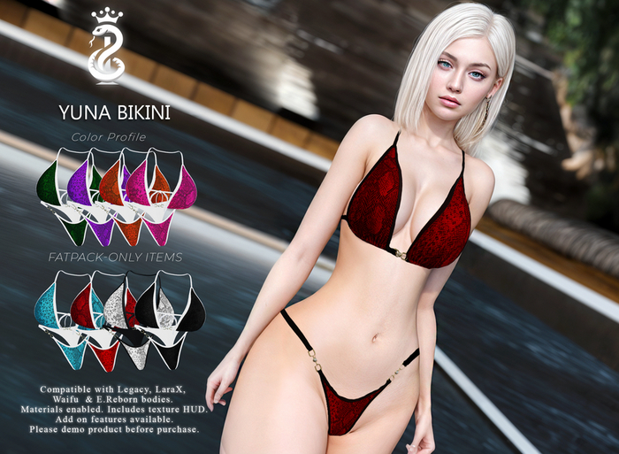 IS - Yuna Bikini - Fatpack