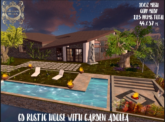 GD RUSTIC HOUSE WITH GARDEN ADOLFA