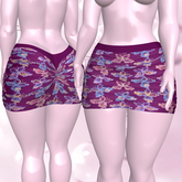 Butterfly Shirred Skirt Legacy