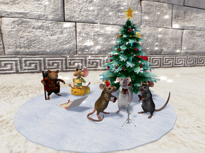 mouse christmas