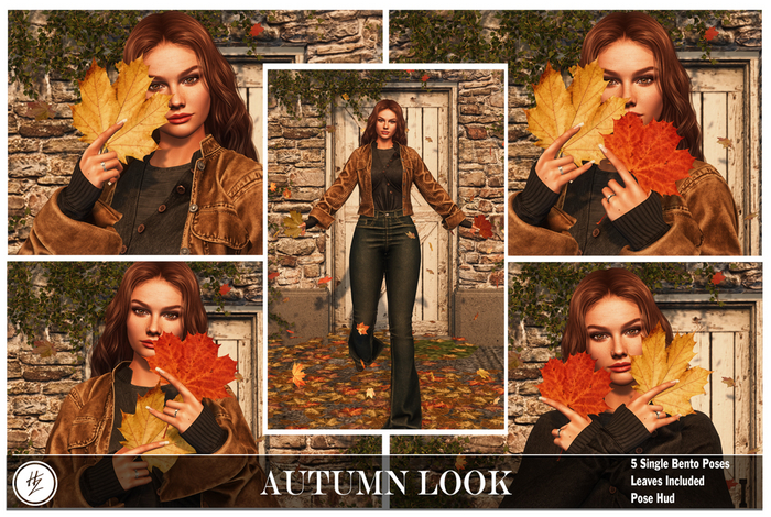 .::Hazeel::. Autumn Look ~ Bento Pose Pack