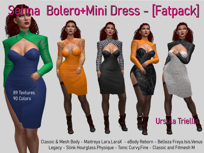 6261 Selina Mesh Set - [Fatpack]