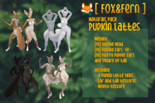 [F&F] Pupkin Lattes: NATURALS PACK