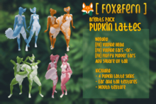 [F&F] Pupkin Lattes: BRIGHTS PACK