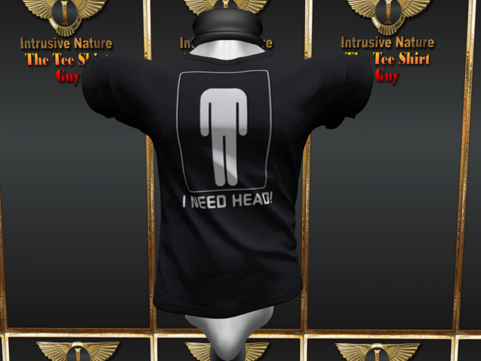 :::IDJ::: I Need Head Tee Shirt Delivery HUD