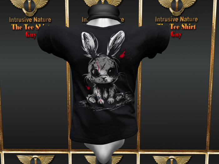 :::IDJ::: Bloody Rabbit Tee Shirt Delivery HUD