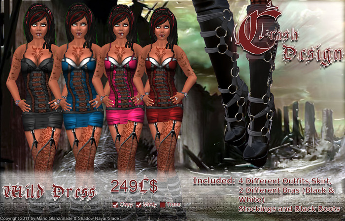 Crash Design - Wild Dress Box