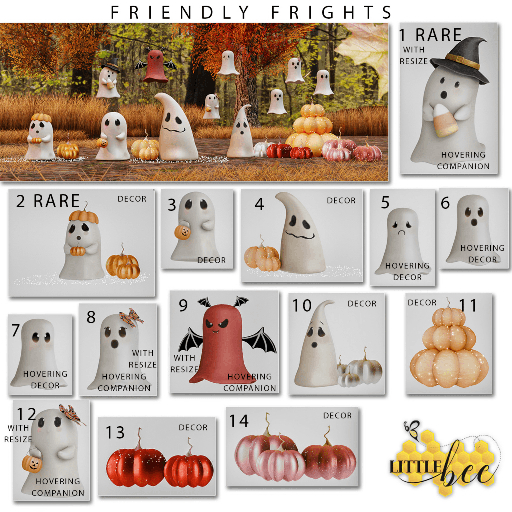 02 Little Bee - Friendly Frights RARE