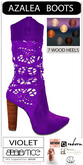 Baiastice_Azalea Boots-Violet